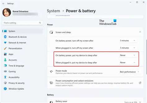 How to disable Sleep Mode in Windows 11/10