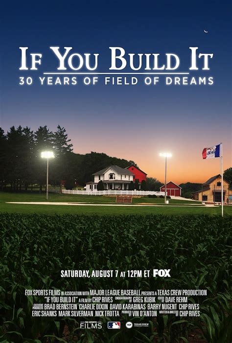 If You Build It: 30 Years of Field of Dreams (2021) - IMDb