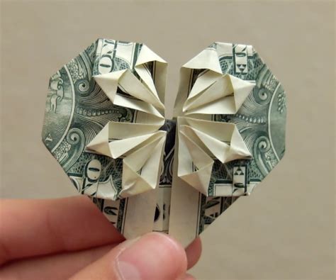 DIY Origami Money Heart - Instructables