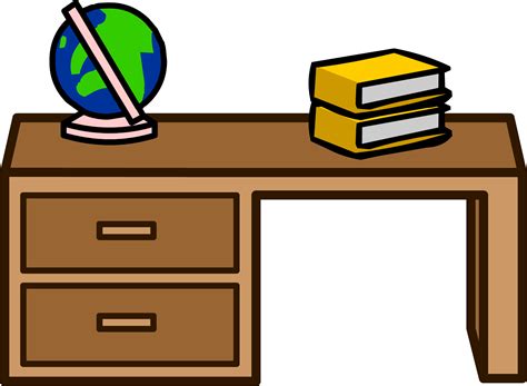 Download Student Desk - Png - Teacher Desk Clipart PNG Image with No Background - PNGkey.com