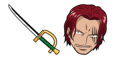 One Piece Shanks and Sword cursor – Custom Cursor