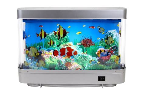 Elegantoss Ocean in Motion Artificial Aquarium Decorative Motion Lamp with Multi Colored ...