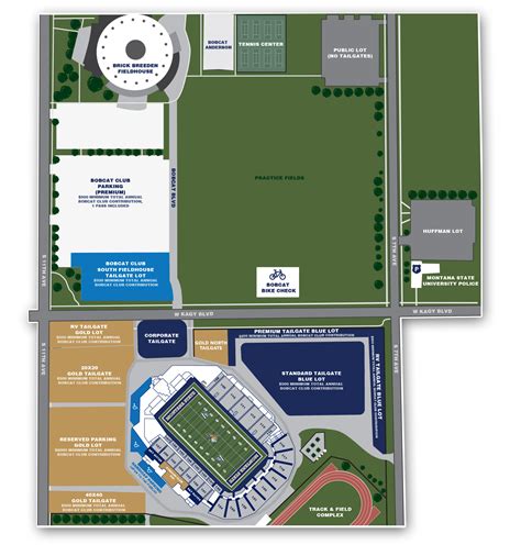 Msu Football Parking Map