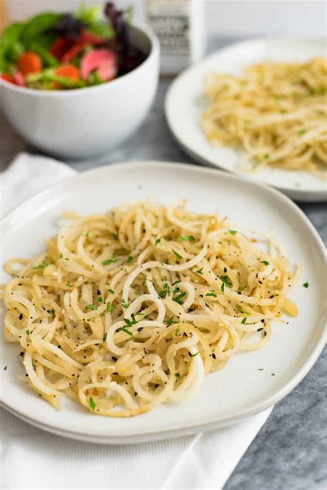 Low Carb Pasta (3 Ingredients - Ready in 10 Minutes) | Bites of Wellness