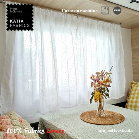 Curtains for your caravan, decorate the interior of your motor home