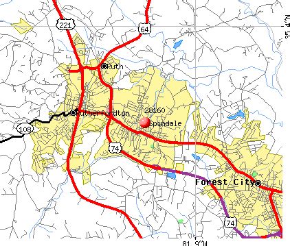 28160 Zip Code (Spindale, North Carolina) Profile - homes, apartments, schools, population ...