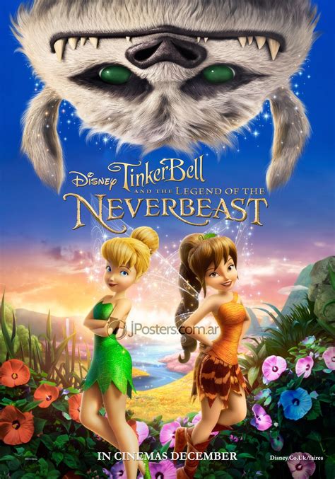 Tinkerbell and the Legend of the Neverbeast - poster - Disney Fairies Movies Photo (38696983 ...