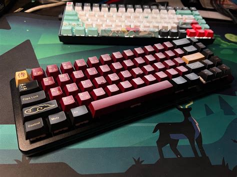 GMK Red Samurai by UNIQEY, Computers & Tech, Parts & Accessories, Computer Keyboard on Carousell