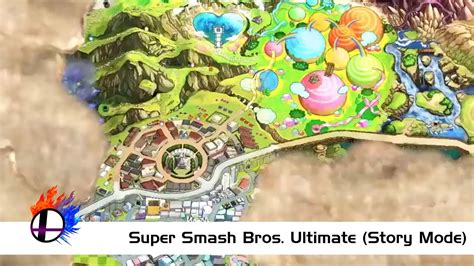 Super Smash Bros. Ultimate | Story Mode Maps - YouTube