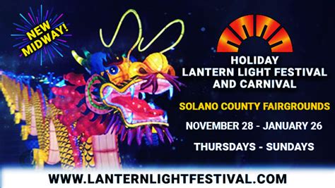 Holiday Lantern Light Festival and Carnival at the Solano County ...