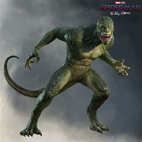 Amazing Spider Man Concept Art Lizard