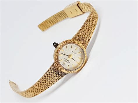 Gold-tone Vintage Jules Jurgensen Watch | Rare Vintage Wedding Watch – Vintage Radar