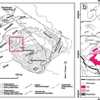 a: Zones of the Variscan Orogeny in Central and Western Europe (Weber... | Download Scientific ...