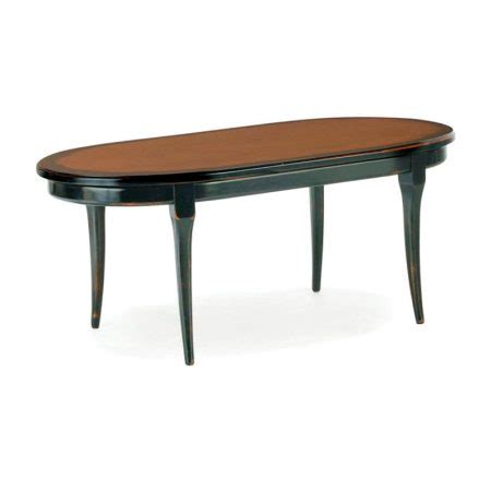 Wooden Oval Coffee Table - Quicksew