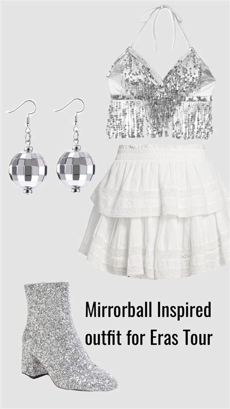 Outfit ideas for Mirrorball lovers #erastourfits #mirrorball #taylorswiftfolklore | Taylor swift ...