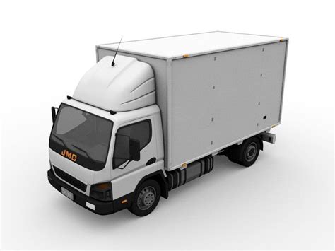 JMC Van Truck 3d model 3ds Max files free download - CadNav