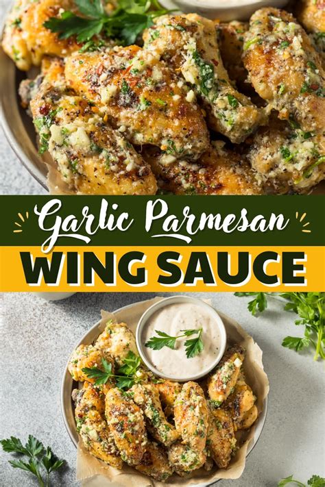 Garlic Parmesan Wing Sauce - Insanely Good