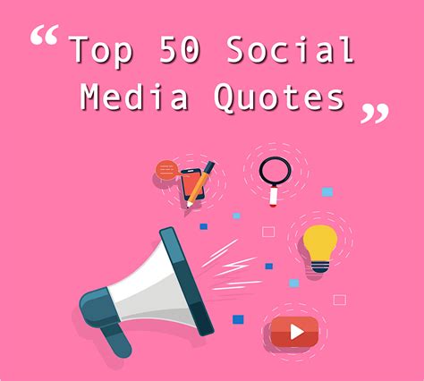 Top 50 Social Media Quotes - Eclincher | Social media quotes, Social ...