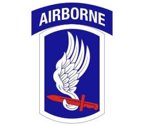 US Army 173rd Airborne Brigade Patch Vector Files Dxf Eps Svg - Etsy