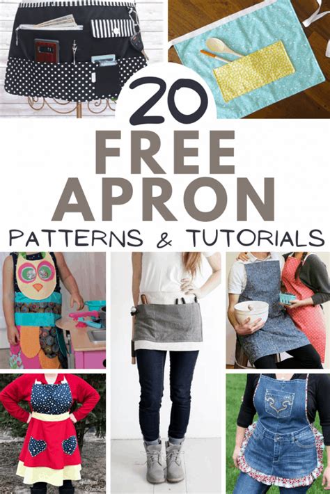 Ultimate List of Free Apron Patterns – Beginner Sewing Projects