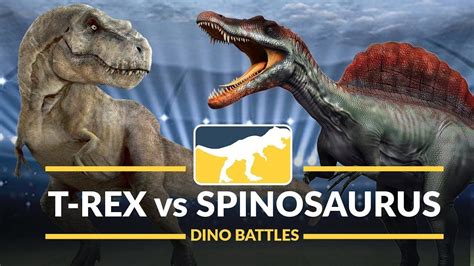 Dinosaur Battle World Championship - Dinosaur Battles T-rex vs Spinosaur... | Spinosaurus ...