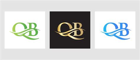 Initial Monogram Letter QB Logo Design. QB Logotype Template 23107086 Vector Art at Vecteezy