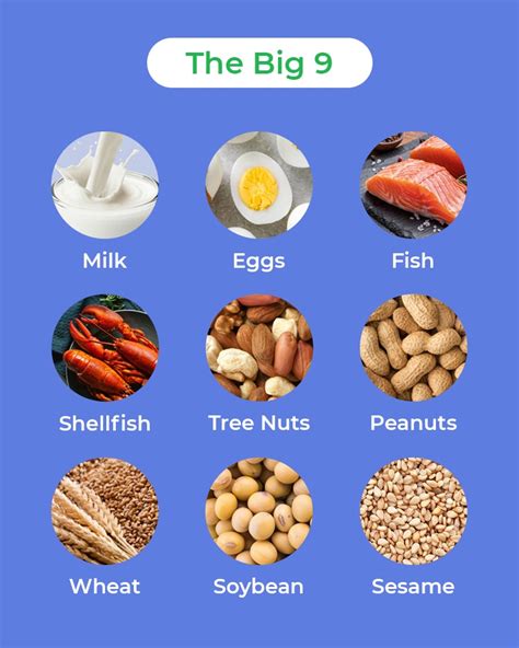 Avoiding Food Allergies: Keep in Mind The Big 9