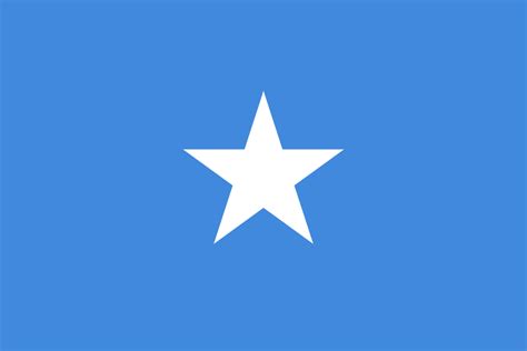 Somalia Flag Color Codes - 2 Colors HEX, RGB & CMYK Palette