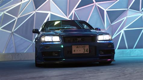 [100+] Nissan Skyline Gtr R34 Wallpapers | Wallpapers.com