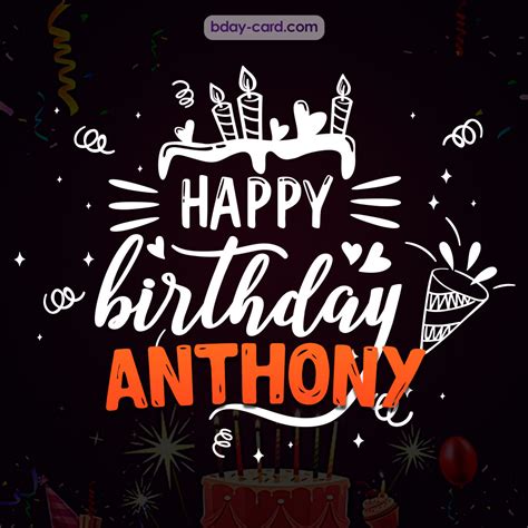 Birthday images for Anthony 💐 — Free happy bday pictures and photos ...