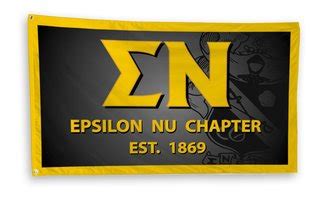 Sigma Nu Flags & Signs - Greek Gear