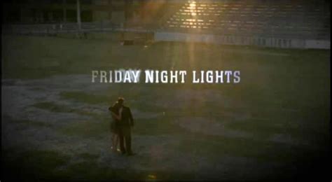 Friday Night Lights (film) title card | Friday night lights, Night, Friday night