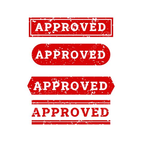 Approved Stamp Vector Design Images, Approved Red Stamp, Approved ...