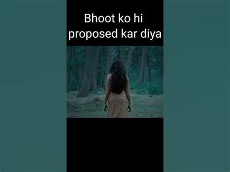 Roohi movie Hero proposed|| Bhootni ko dil diya ||comedy scean|| status|| - YouTube