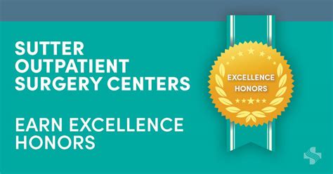 Sutter Surgery Centers Honored for Excellence in Ambulatory Surgery | Vitals