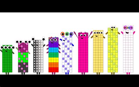 Numberblocks Printables 1-100