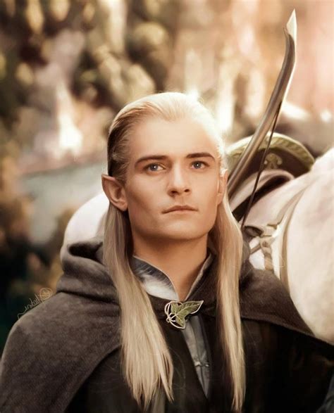 Orlando Bloom as Legolas in "The Lord of Rings", 2001 | Legolas, Lord ...