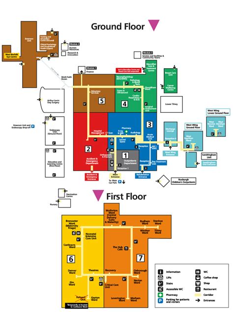 Finding your way around | The Queen Elizabeth Hospital King's Lynn NHS ...