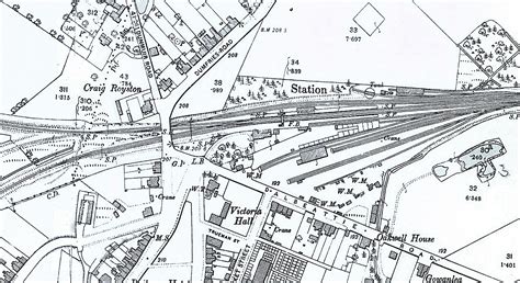 Last of the Westland Whigs: Castle Douglas station plan 1894