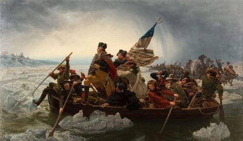 Washington Crossing the Delaware Painting (4 Weird Things)