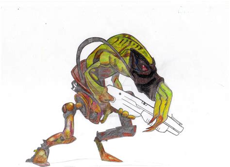 Slig Oddworld by Thestickibear on DeviantArt