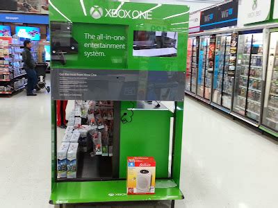 Xbox One: Xbox One display in Wal-Mart