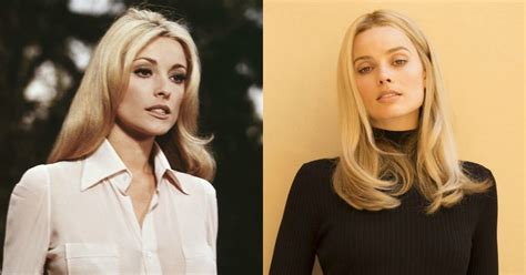 Margot Robbie is Sharon Tate in Once Upon A Time In Hollywood.