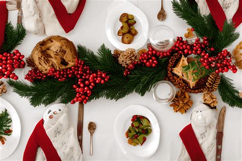 Table Full of Food for Christmas · Creative Fabrica