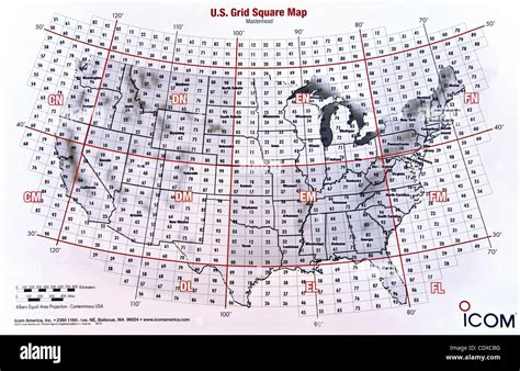 Ham Radio Grid Map