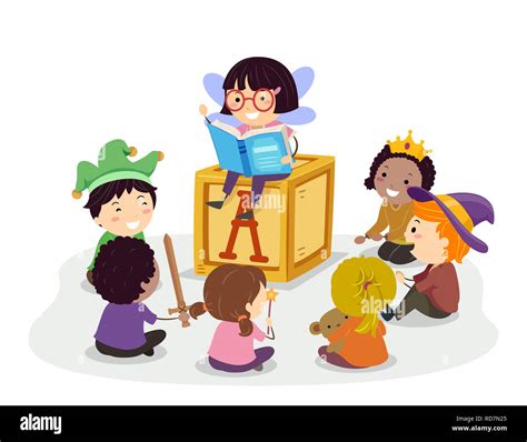 Child telling a story hi-res stock photography and images - Alamy