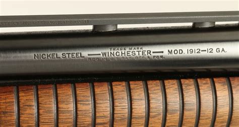 Winchester Model 1912 takedown pump action parts gun; 12 gauge, 30” ventilated rib barrel, S/N 215