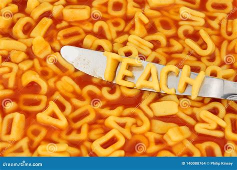 Alphabet Spaghetti Spelling Teach Stock Photo - Image of word, random: 140088764