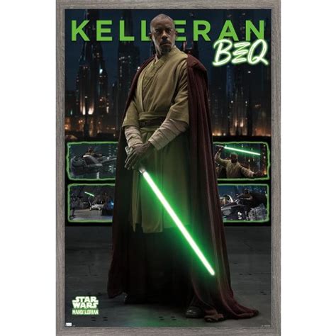 Trends International Star Wars: The Mandalorian Season 3 - Kelleran Beq Framed Wall Poster ...