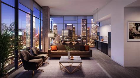 888 Hope Rentals | Gallery | Nyc apartment luxury, Luxury apartments interior, Downtown apartment